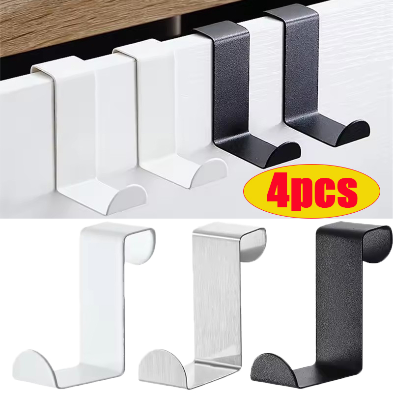 Kitchen Appliances Cabinet - Çekmece Ters Çevrilebilir Paslanmaz Çelik Kancalar,