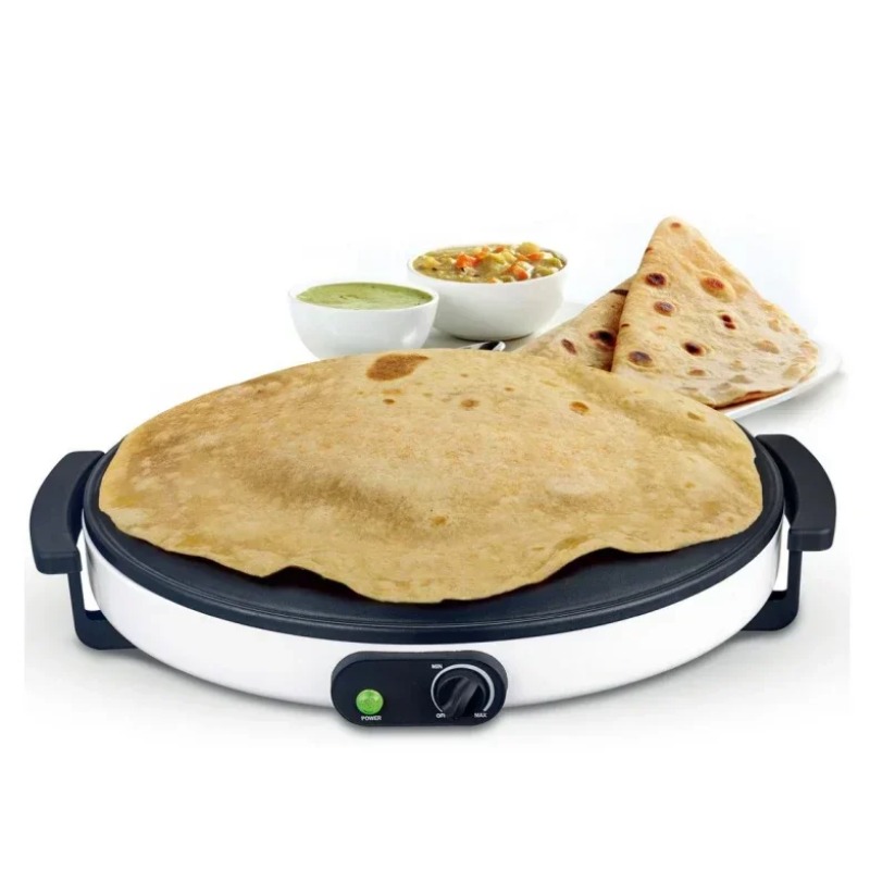 Crepe Maker Non Stick - 110V/220V 2000W 45CM Kavisli Yüzeyli Elektrikli