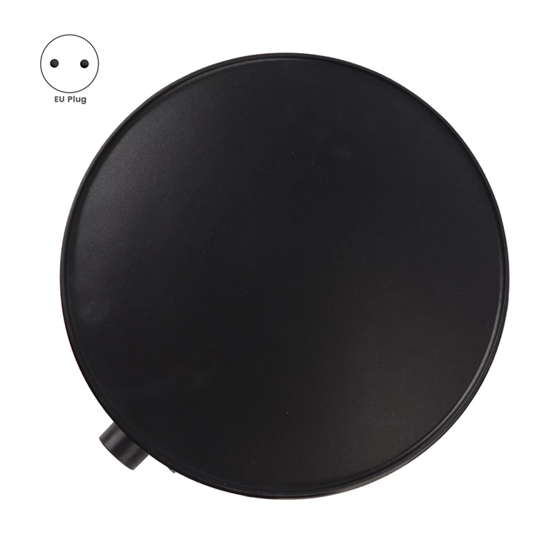 Crepe Maker Non Stick - ABUG-Elektrikli Kalbur Krep Makinesi Yapışmaz Withwooden