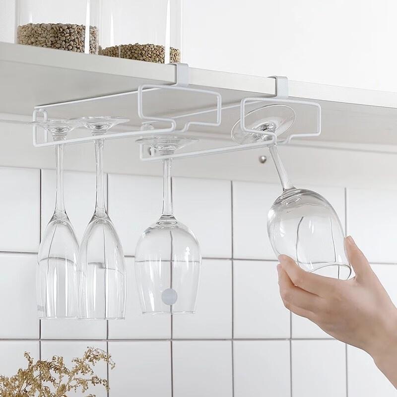 Kitchen Appliances Holder - Delme Gerektirmeyen Metal Şarap Kadehi Tutucu