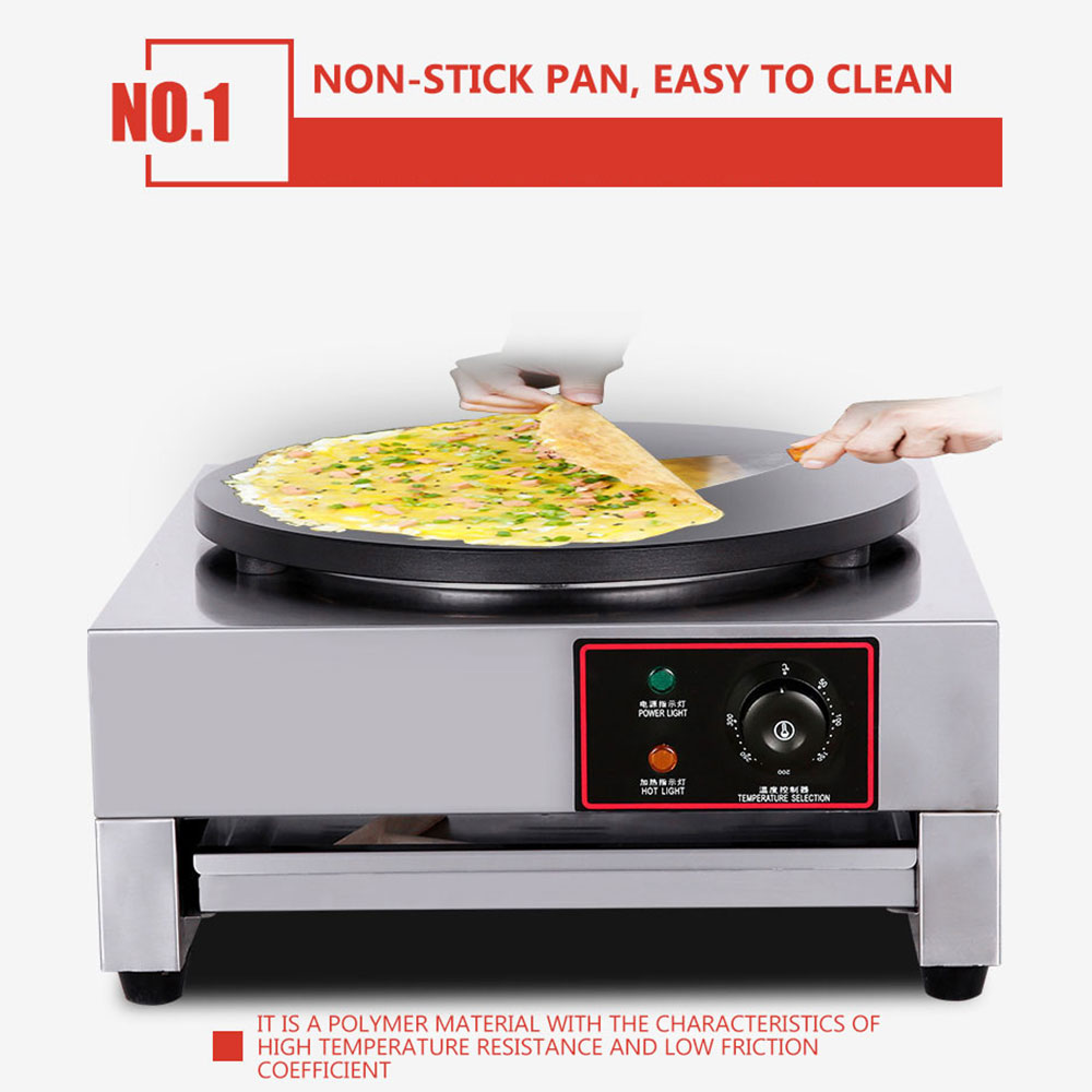 Paslanmaz Çelik Elektrikli Kre - Crepe Maker Non Stick incelemesi ve fiyatı