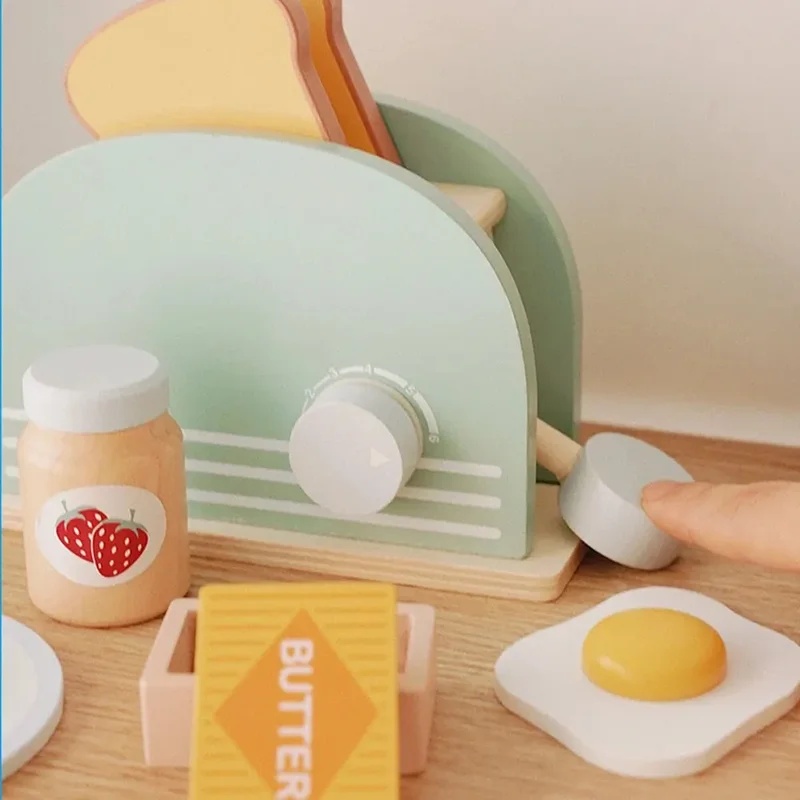 Ahşap Simülasyon Tost Makinesi - Kitchen Appliances For Kids incelemesi ve fiyatı