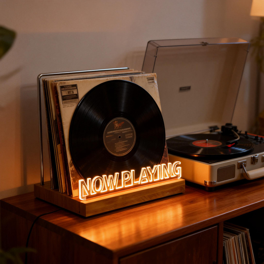 Vinil Plak Tutucu Standı, Kahv - Kitchen Appliances Holder incelemesi ve fiyatı