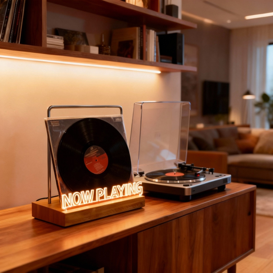 Vinil Plak Tutucu Standı, Kahv - Kitchen Appliances Holder incelemesi ve fiyatı