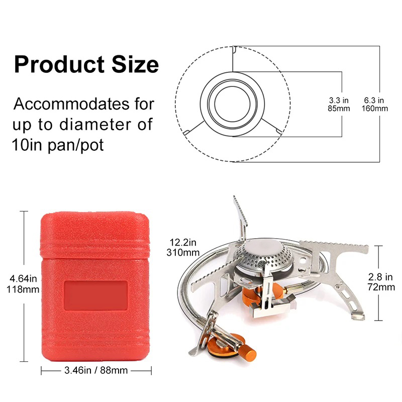 Kamp gaz sobası Taşınabilir Ka - Kitchen Appliances Gas Stove incelemesi ve fiyatı