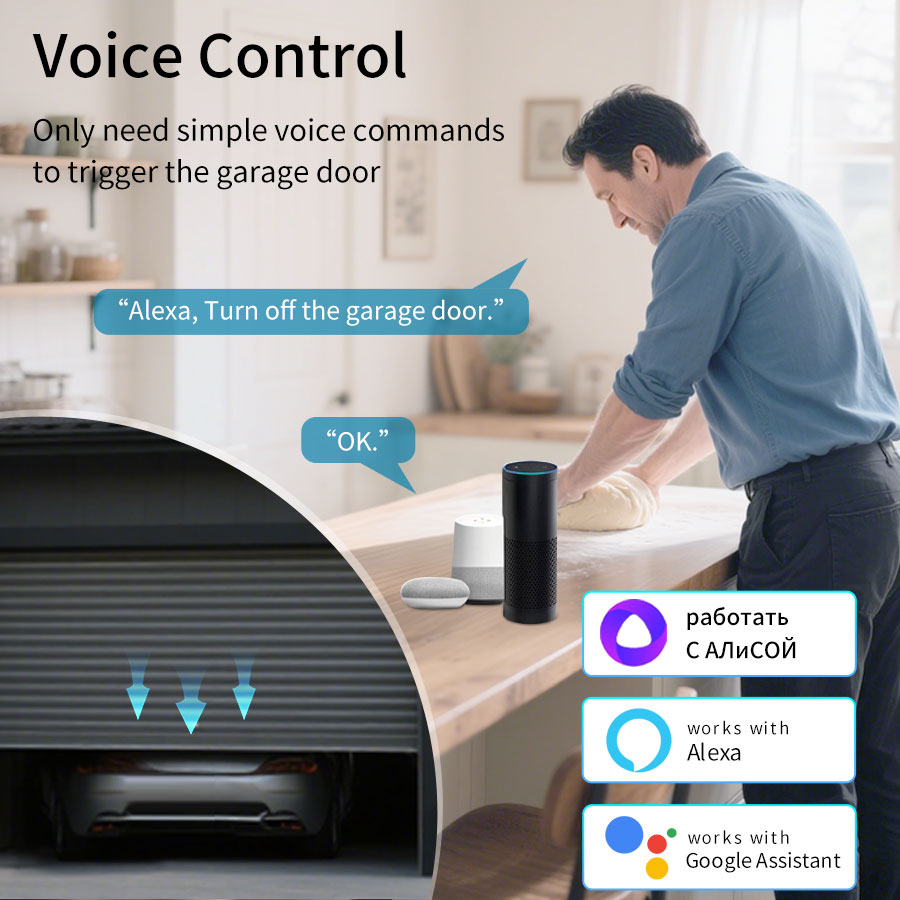 Tuya Akıllı WiFi veya Zigbee G - Kitchen Appliances Garage incelemesi ve fiyatı