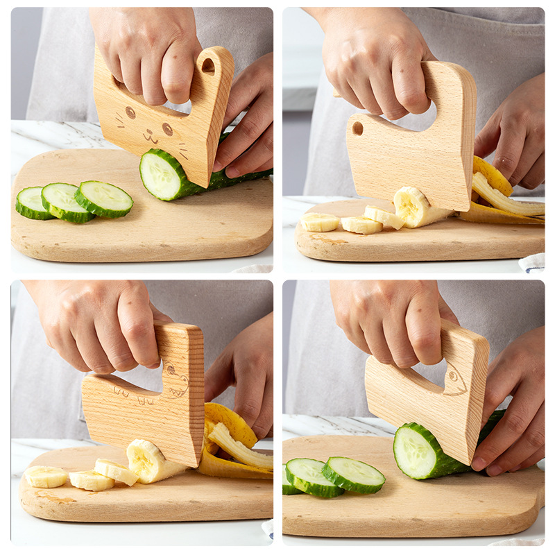 Ahşap Çocuk Bıçağı Pişirme içi - Kitchen Appliances For Kids incelemesi ve fiyatı