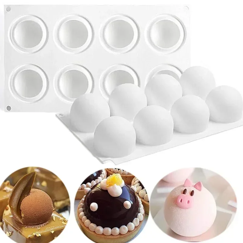 3D Küre silikon kalıp Mousse K - Kitchen Appliances Garage incelemesi ve fiyatı