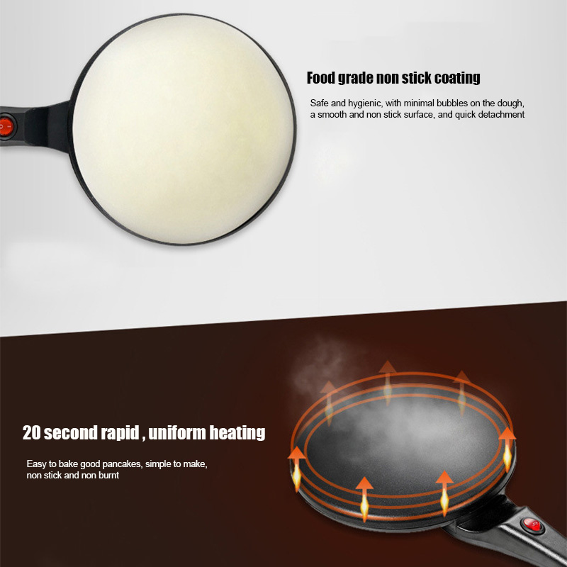 Tek Taraflı Isıtmalı Elektrikl - Crepe Maker Non Stick incelemesi ve fiyatı