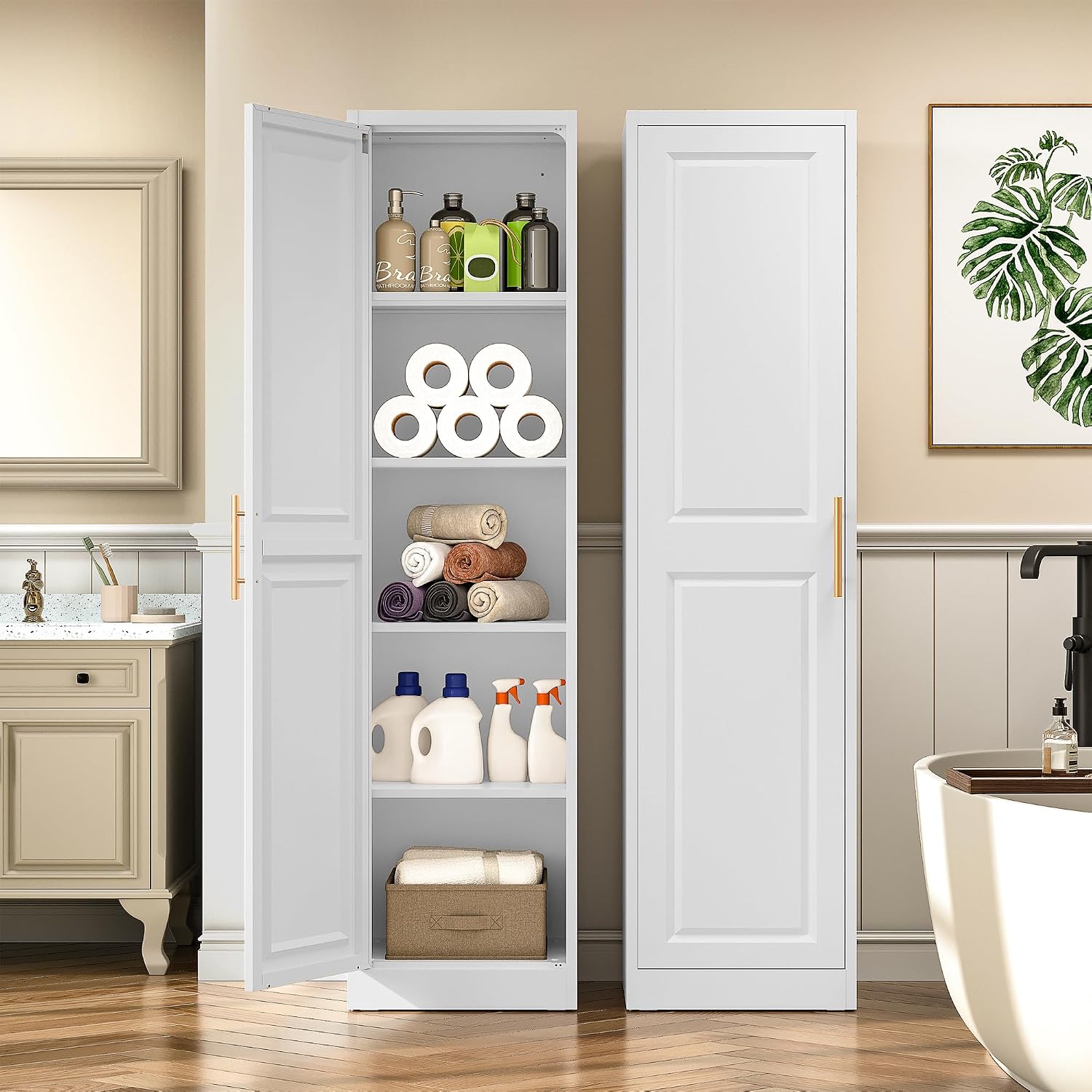 Uzun Dar Depolama Dolabı Tek K - Kitchen Appliances Cabinet incelemesi ve fiyatı