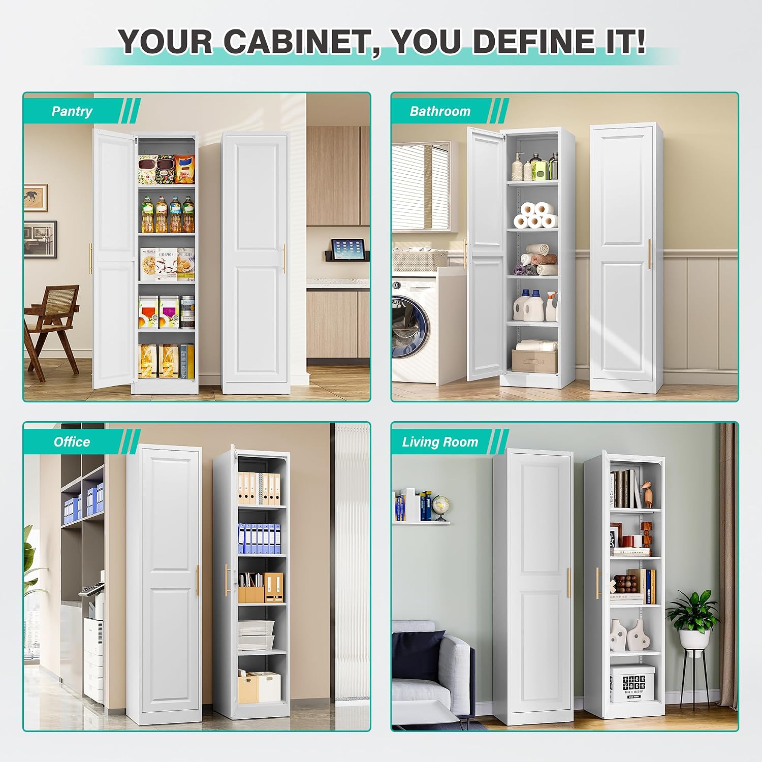 Uzun Dar Depolama Dolabı Tek K - Kitchen Appliances Cabinet incelemesi ve fiyatı