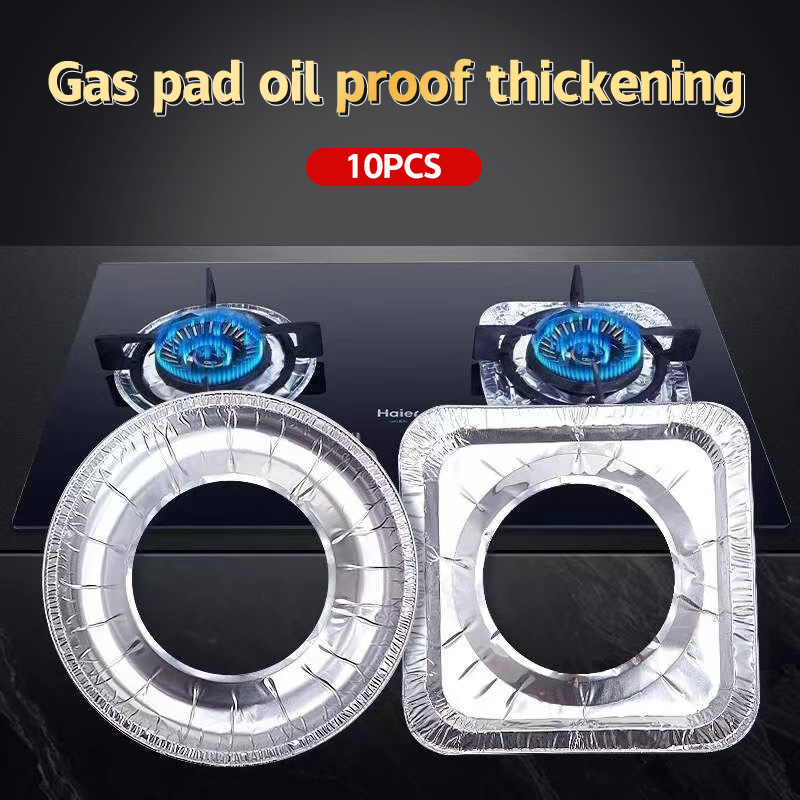 10 adet/takım kalınlaşmış alüm - Kitchen Appliances Gas Stove incelemesi ve fiyatı