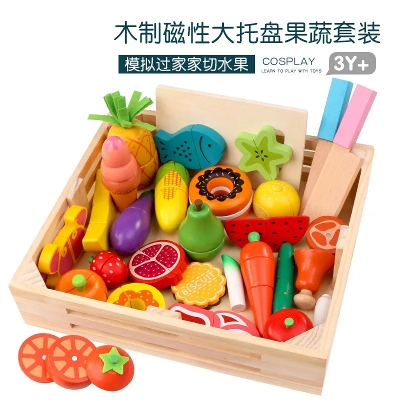 DIY Sevimli Ahşap Kesme Meyve  - Kitchen Appliances For Kids incelemesi ve fiyatı