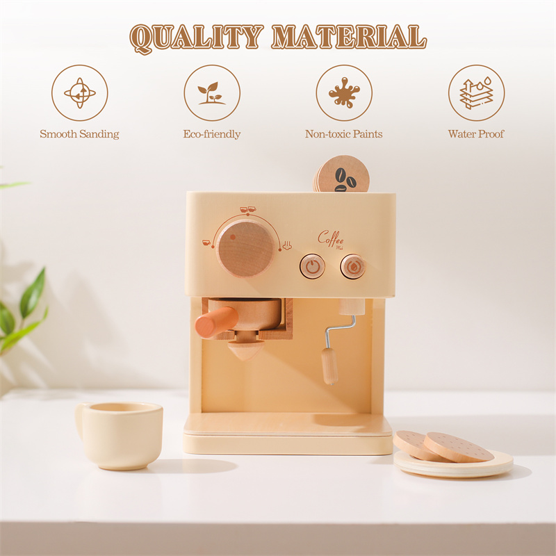 Çocuklar Ahşap Montessori oyun - Kitchen Appliances For Kids incelemesi ve fiyatı